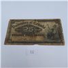 Image 1 : 1900 Dominion of Canada 25 Cent Banknote - Boville