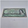 Image 1 : 1954 $1 Canadian Banknote *B/M Replacement Note