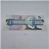 Image 1 : 1986 $5 Canadian Banknote