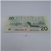 Image 2 : 1991 $20 Canadian Banknote