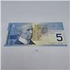 Image 1 : 2002 $5 Canadian Banknote