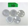 Image 1 : 5 x 1 Oz .9999 Silver 2012 Maple Leaf Coins 