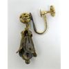 Image 2 : 14 KT Gold Antique Screw Back Drop Earrings