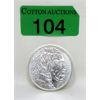 Image 1 : 1 Oz .999 Silver 2-Sided Art Round 