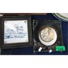 Image 2 : 10 Assorted Collector Plates - 4 are framed
