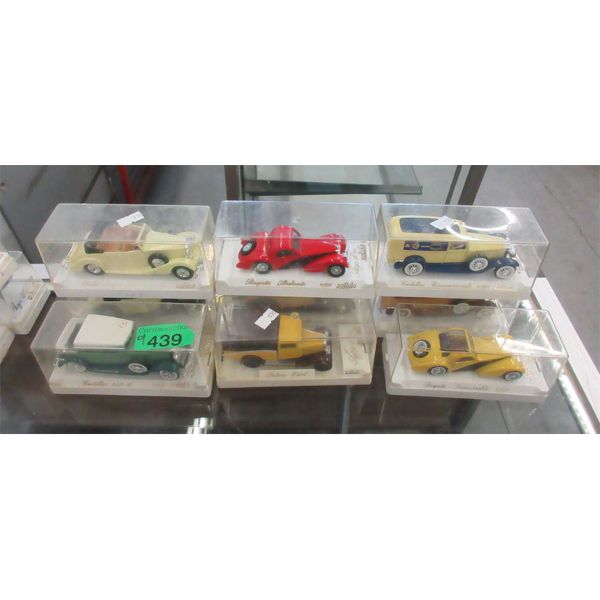 9 French Solido Age d'or Diecast Vehicles