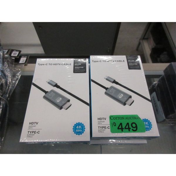10 New Type-C to HDTV Cables