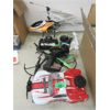 Image 1 : RC Helicopter, Drone and Car - Preowned