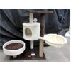 Image 1 : New 30" Tall Carpeted Cat Tree - Model 6 - Assembled