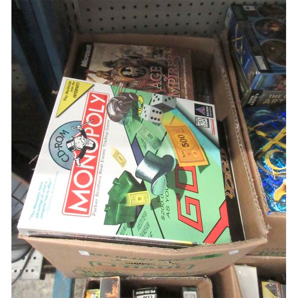 15 Assorted Vintage PC Video Games