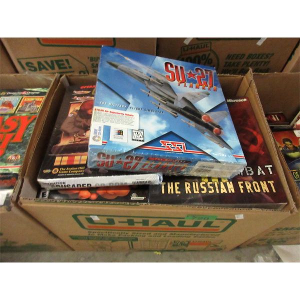 17 Assorted Vintage PC Video Games
