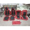 Image 1 : New My-Life 12 Pcs Set of Red Car Seat Covers