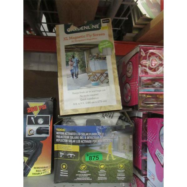 XL Magnetic Fly Screen & KODA Security Light