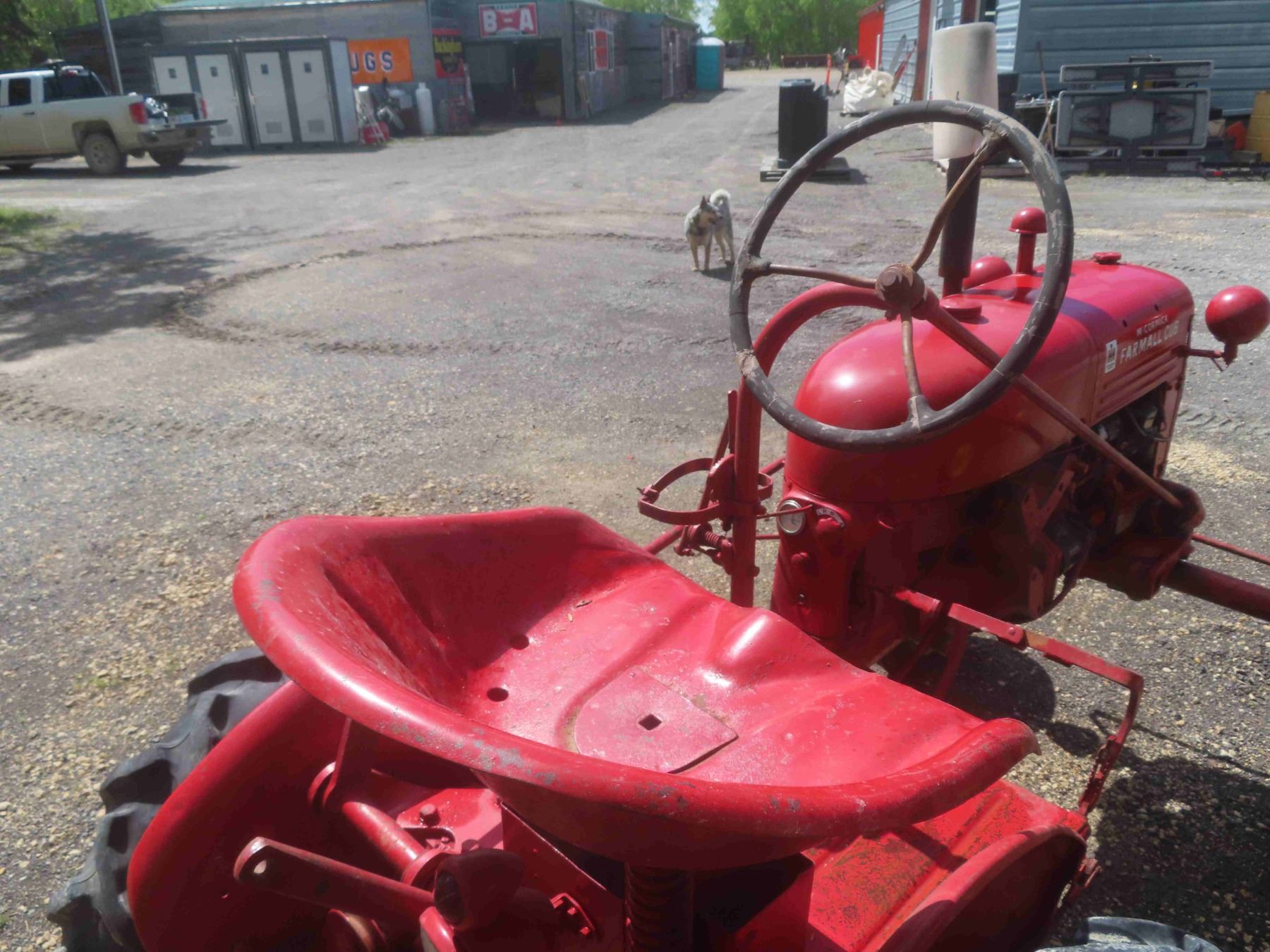 International McCormick Farmall Cub with Wheel Weights, 540 PTO,