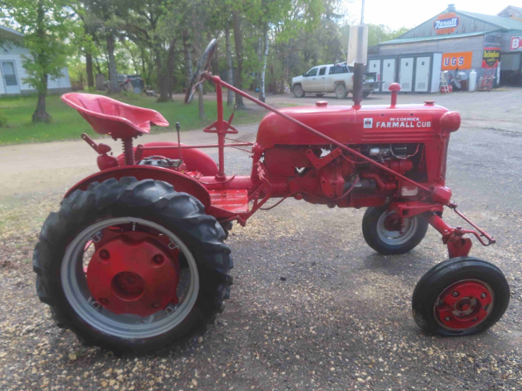 International McCormick Farmall Cub with Wheel Weights, 540 PTO,