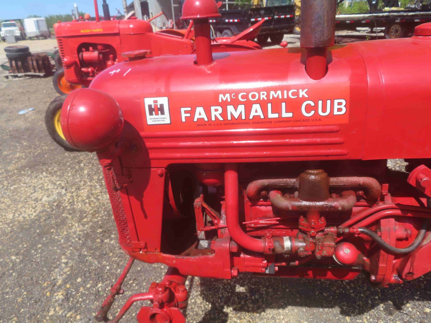 International McCormick Farmall Cub with Wheel Weights, 540 PTO,