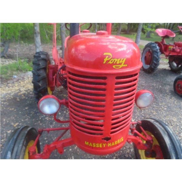 Massey Harris Pony Manual Lever 3 Point Hitch 540 PTO Pulley Ser#
