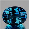 Image 1 : Natural Intense London Blue Topaz {Flawless-VVS}