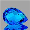 Image 1 : Natural Intense Swiss Blue Topaz 15x10 MM{Flawless-VVS}