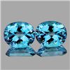 Image 1 : Natural Baby Swiss Blue Topaz Pair  {Flawless-VVS1