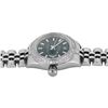 Image 3 : Rolex Quickset Ladies Stainless Steel Black Diamond Bezel Hidden Clasp Jubilee D