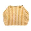 Image 2 : Chanel Yellow Lambskin Leather Matelasse Tote Bag