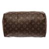 Image 4 : Louis Vuitton Brown Monogram Canvas Leather Speedy 30 Satchel Bag