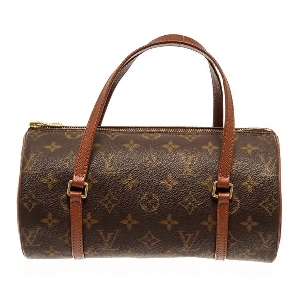 Louis Vuitton Brown Monogram Canvas Papillon 26 Shoulder Bag