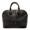 Image 1 : Louis Vuitton Black Epi Leather Alma Satchel Bag
