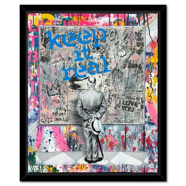 Street Connoisseur by Mr Brainwash Original