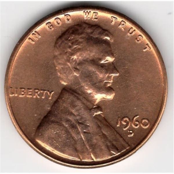 1960-D Lincoln Cent DDO/DDR