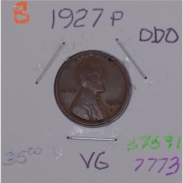 1927-P Wheat Cent