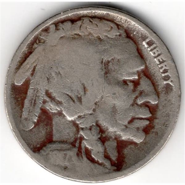 1917 Buffalo Nickel 2 Feather