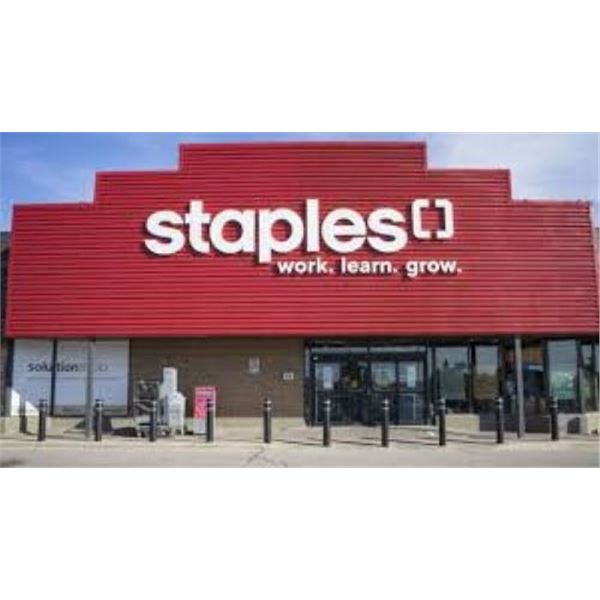 Staples - $50.00 Gift Card