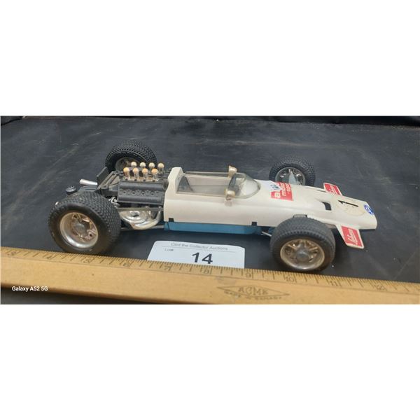 60s toy Schuco Formula One car 9.5"