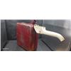 Image 4 : Antique gas can with flip up nozzle 15" tall