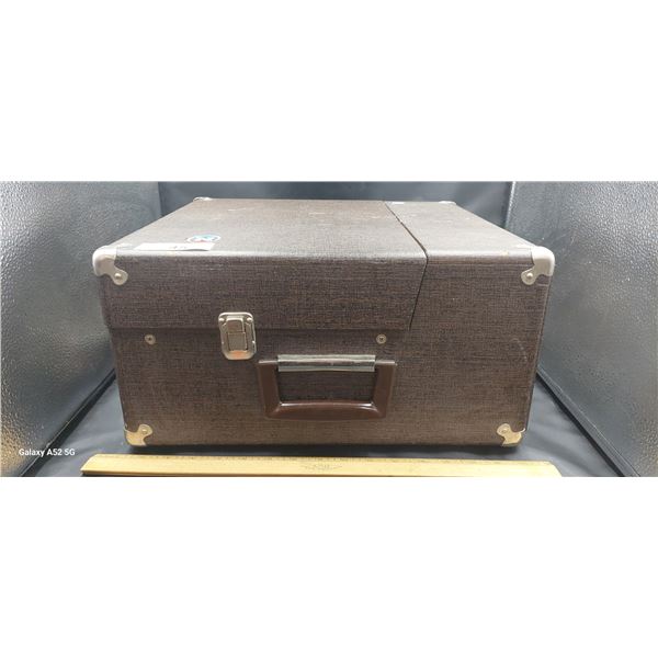 Vintage record player Newcomb Transistorized