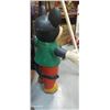 Image 3 : Big wooden Mickey statue, 42" tall some minor damage to tail and hand