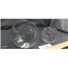 Image 2 : Pair of mismatched funeral hearse vases approx 10"