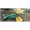 Image 2 : 1/4 scale Biplane with wonderful detail, flaps, machine gins, prop, etc 75"x80"