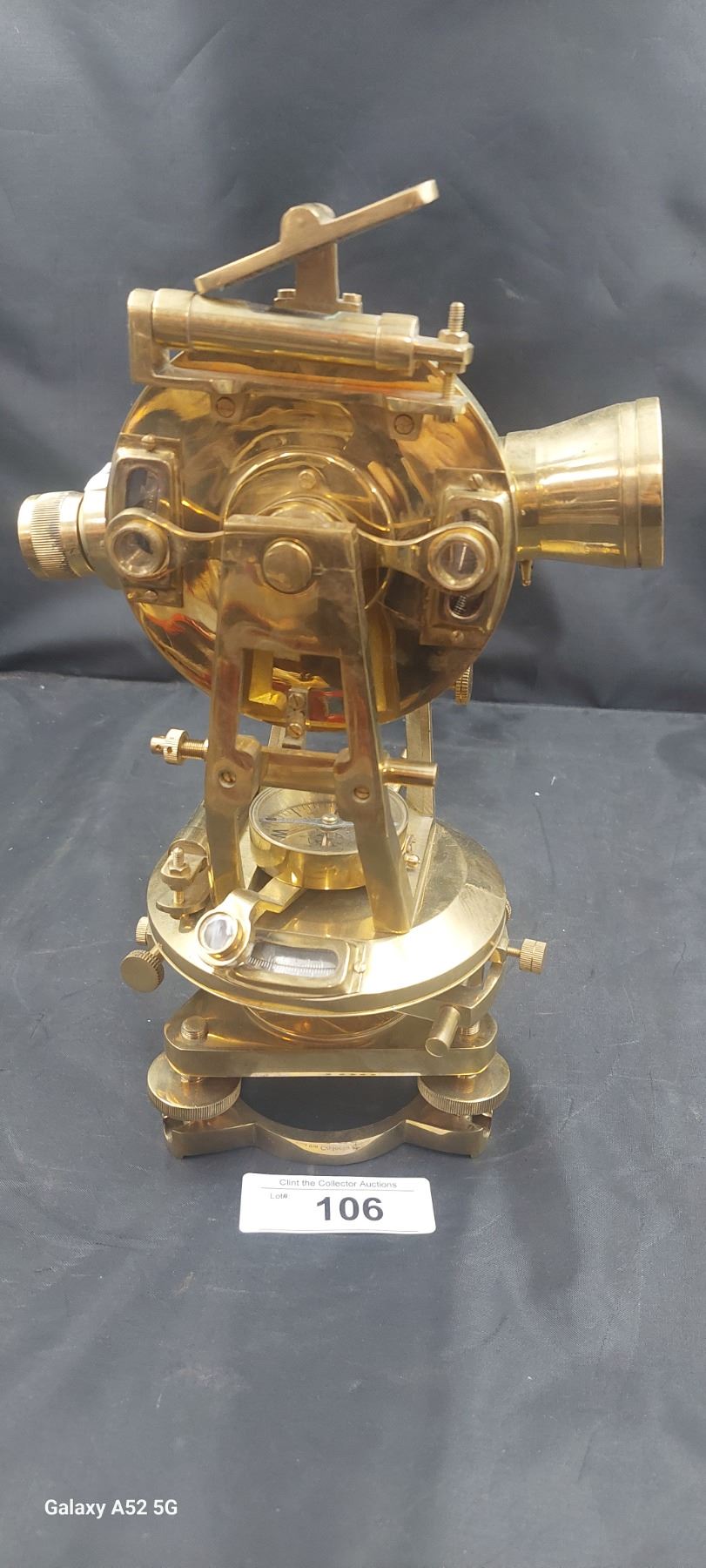 Beautiful brass nautical instrument 13