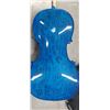 Image 4 : Vintage blue nun cello with case and bow, needs work, signed by nuns and missionaries