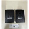 Image 1 : 2 new Zippo lighters, Mining company, never used