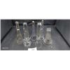 Image 1 : Collection of mismatch funeral hearse vases 7 pieces