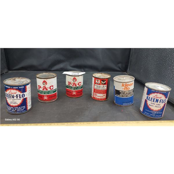 Collection of mini tins 6 pieces