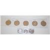 Image 1 : 5 KING CHARLES CANADIAN 2023 50 CENT COINS + 2024