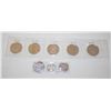 Image 2 : 5 KING CHARLES CANADIAN 2023 50 CENT COINS + 2024