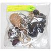 Image 1 : BAG OF FASHION EARRING JEWERLY ART DECO W/ DRAGON