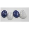 Image 1 : #116-NATURAL LAPIZ LAZULI & MOONSTONE 116.50 CT