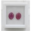 Image 1 : #178-HEATED RUBY GEMSTONE ONE PAIR  3.20CT